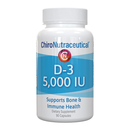 D3 5,000 IU - High Potency D3 Without Digestive Upset