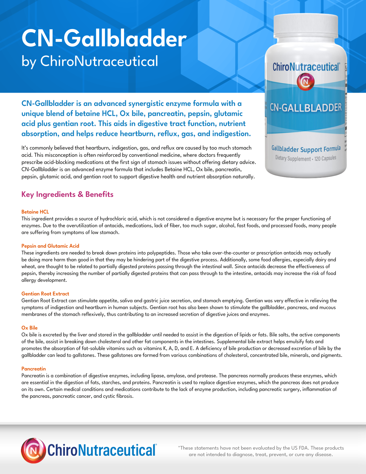 CN Gallbladder - Comprehensive Gallbladder Support Formulation