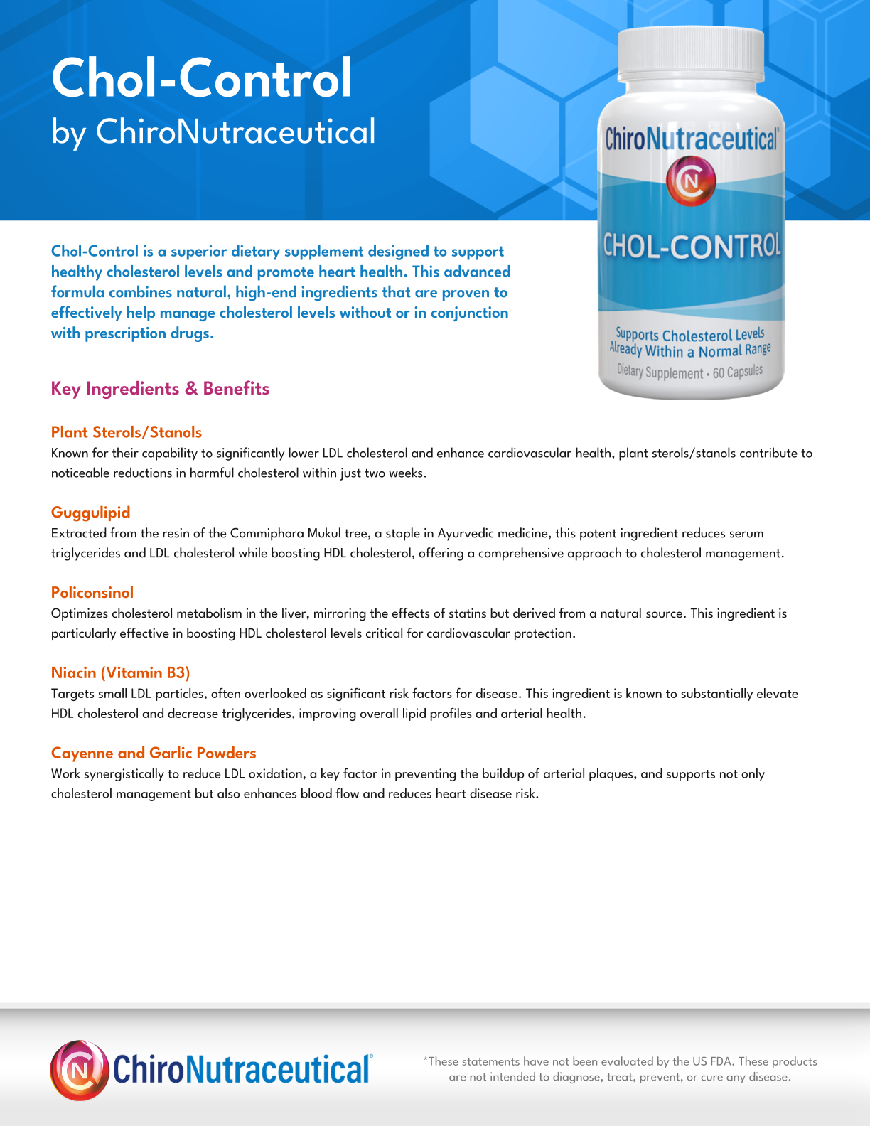 CholControl - Cholesterol & Triglyceride Support