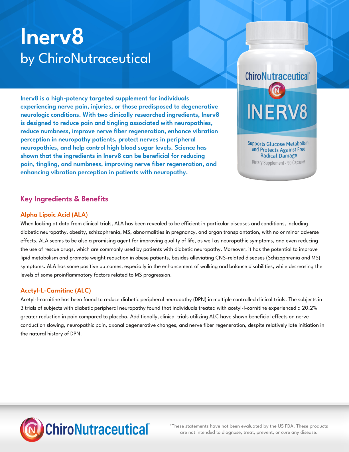 Inver8 - Diabetes & Blood Sugar Support + Nerve Symptom Relief