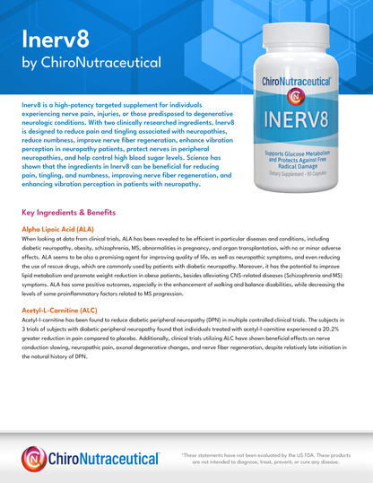 Inver8 - Diabetes & Blood Sugar Support + Nerve Symptom Relief