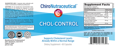 CholControl - Cholesterol & Triglyceride Support