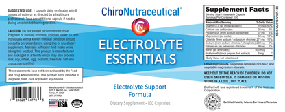 Electrolyte Essentials - Electrolyte Replenishment Formulation